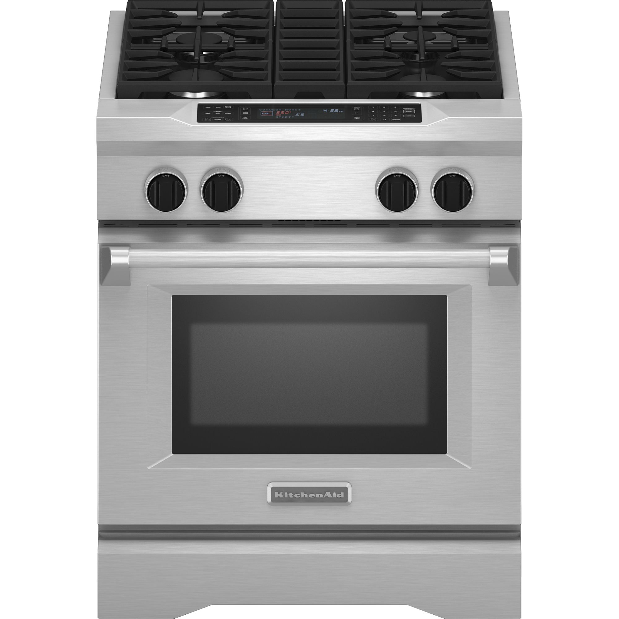 KitchenAid - KDRS407VSS - Pro-Style 4.1 cu. ft. Dual Fuel Range