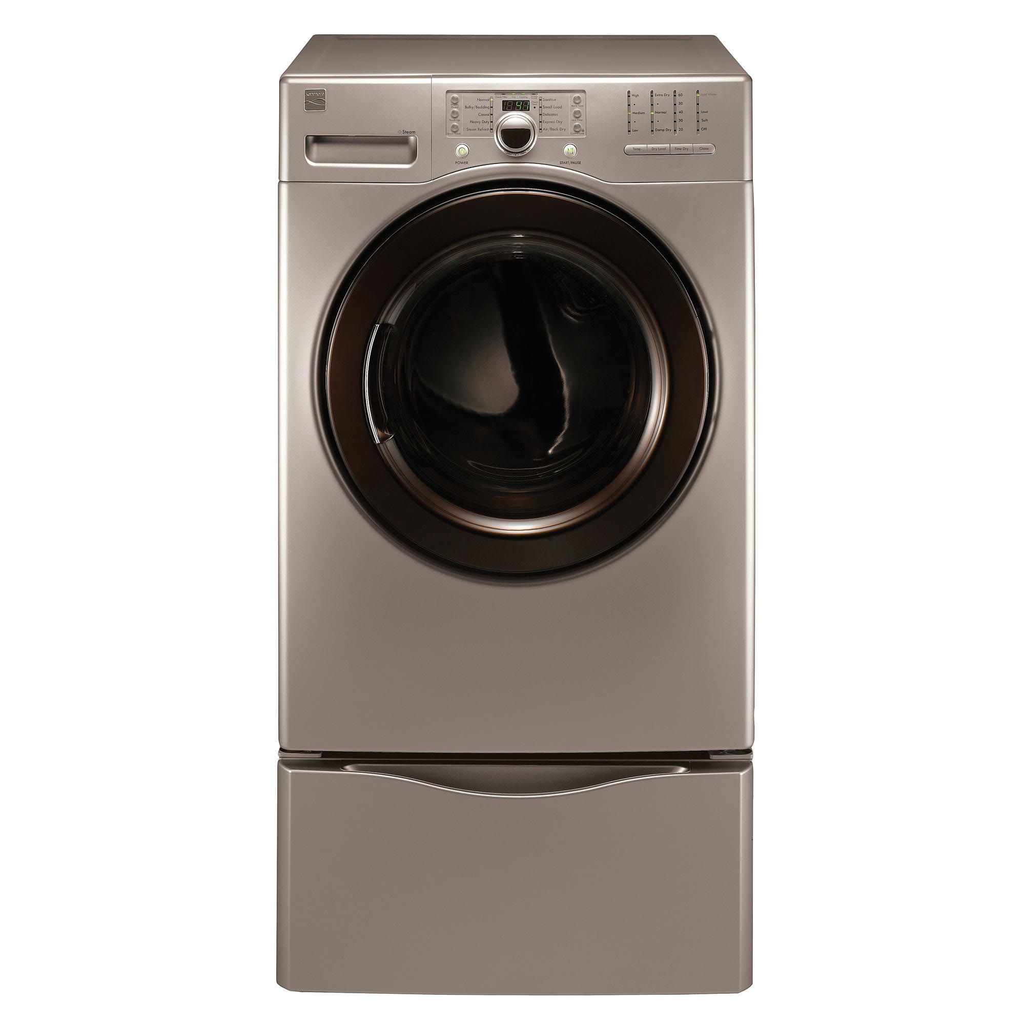 951.99 Kenmore 7.3 cu. ft. Gas Steam Dryer Orange Big Deal Outlet Z16