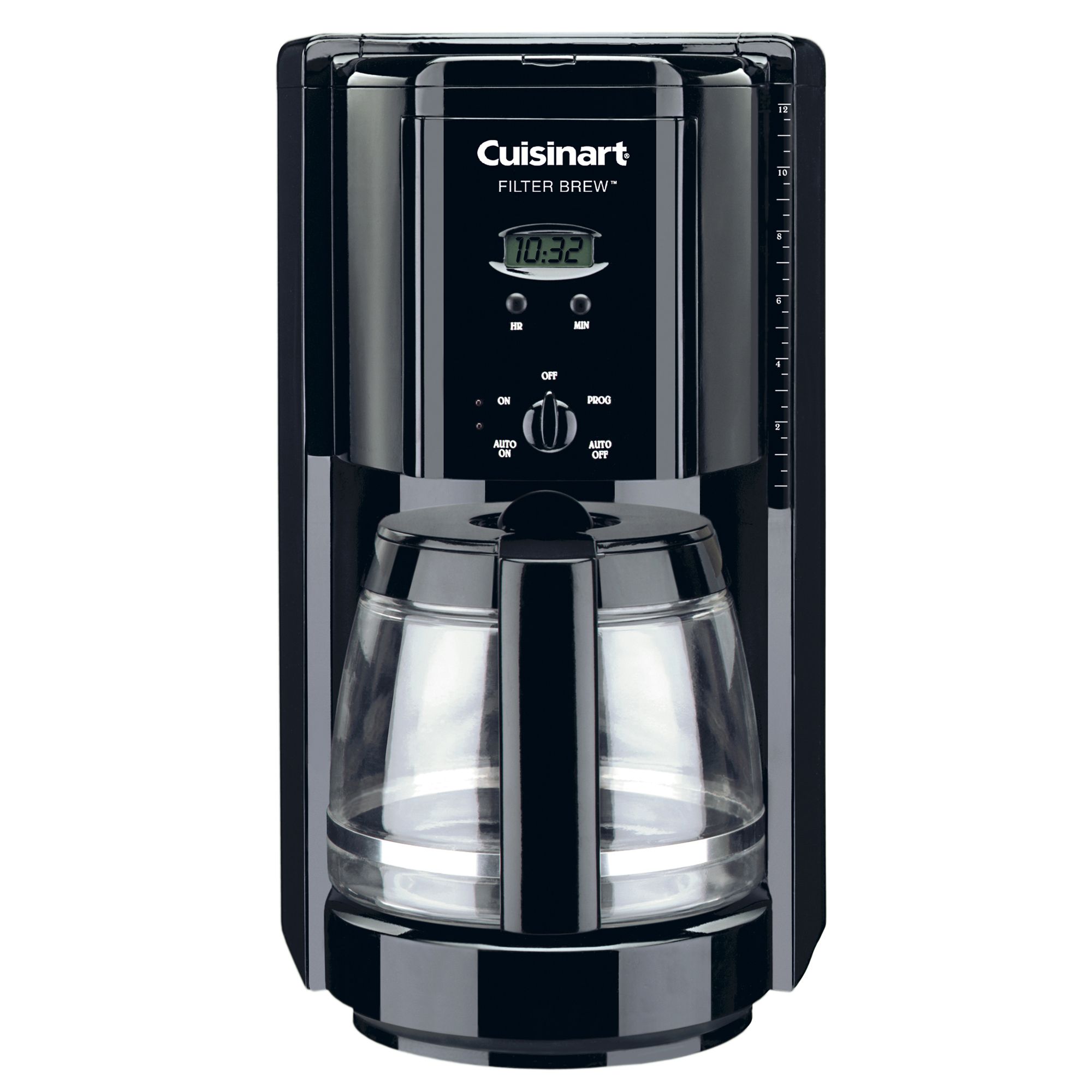 What is the purpose of a Cuisinart coffeemaker water filter?