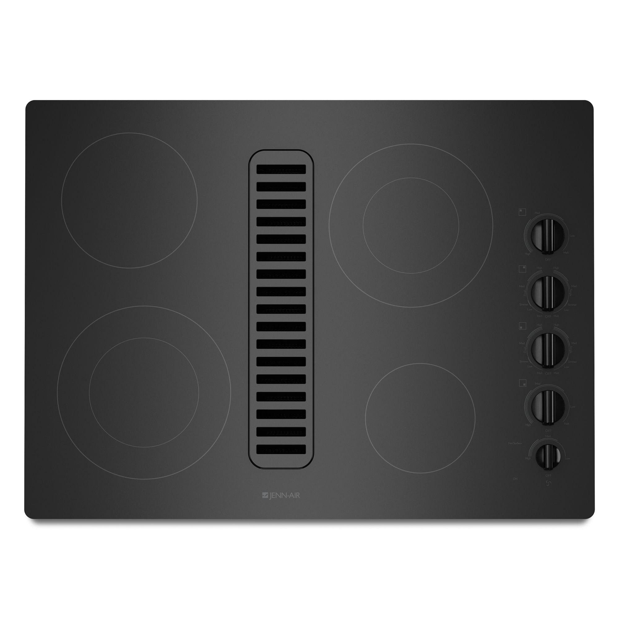 JennAir JED3430WB 30" Electric Radiant Downdraft Cooktop Sears