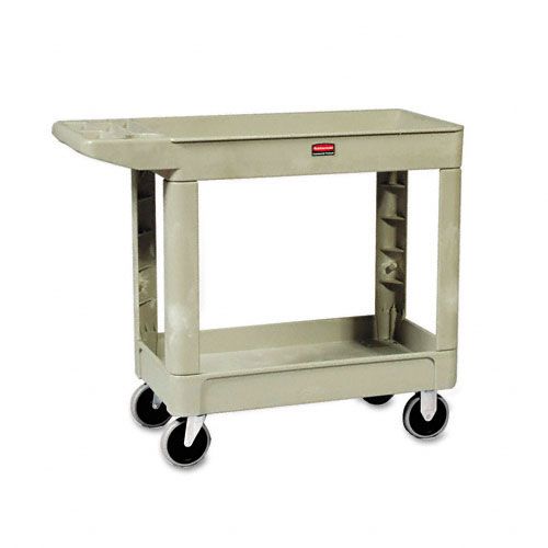 Rubbermaid Heavy-Duty Two-Shelf Utility Cart
