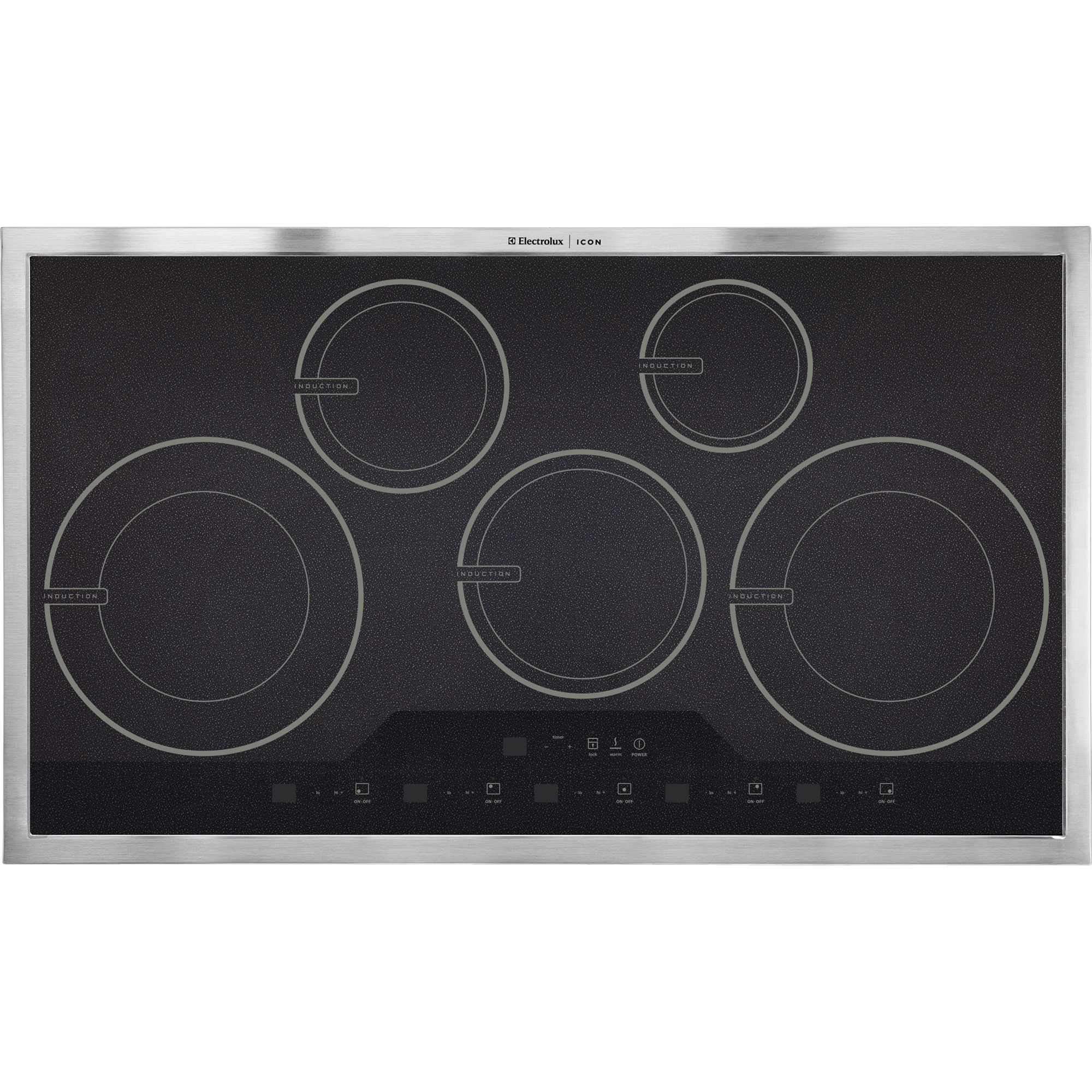 Electrolux ICON Designer Series 36 Stainless Steel Induction Cooktop - E36IC80ISS
