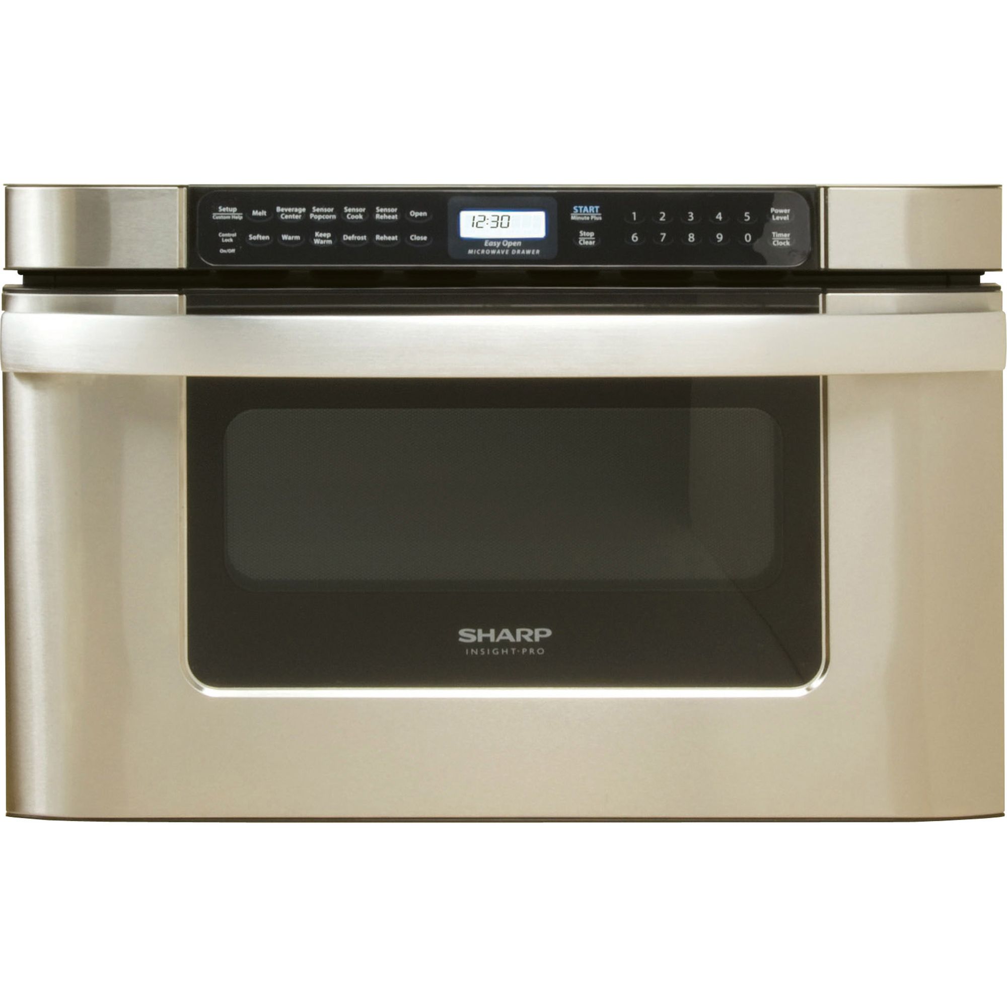 Sharp 24 1.2 cu. ft. Built-In Microwave Drawer Oven - Stainless Steel