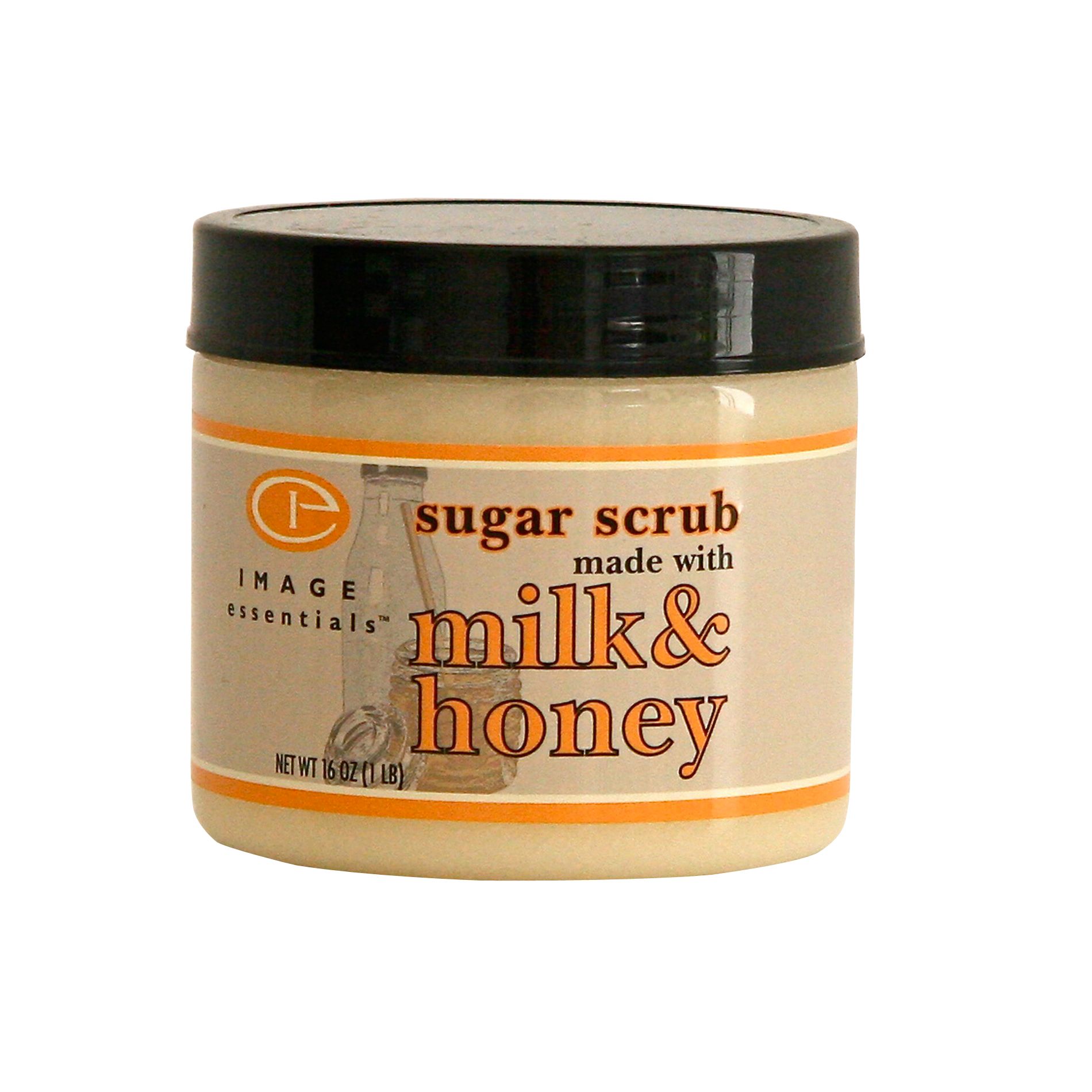 Image Essentials Milk & Honey Sugar Scrub Milk & Honey Fragrance 16 Ounce Jar at Kmart.com