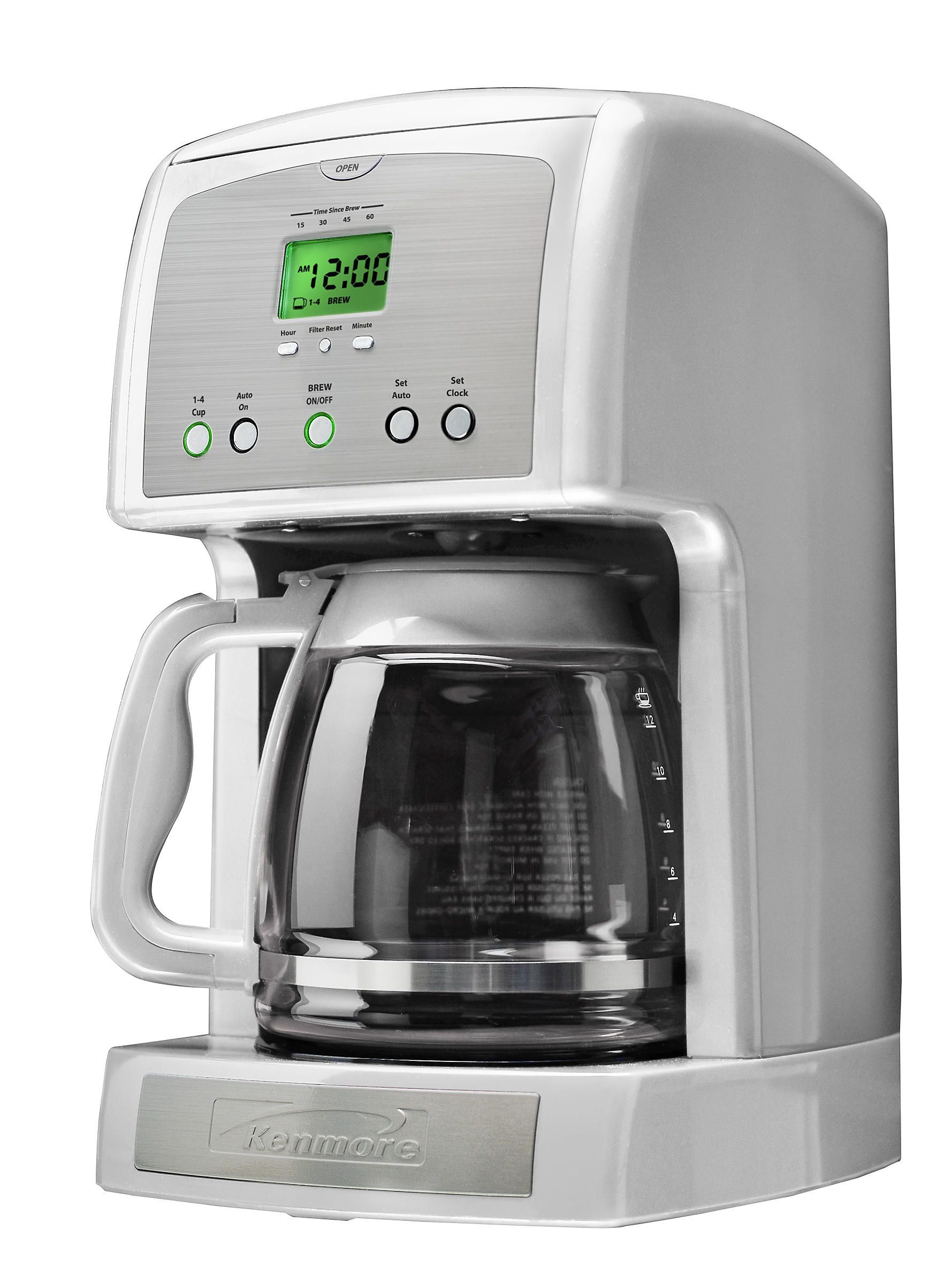Kenmore 238002 12-Cup Programmable Coffee Maker - White