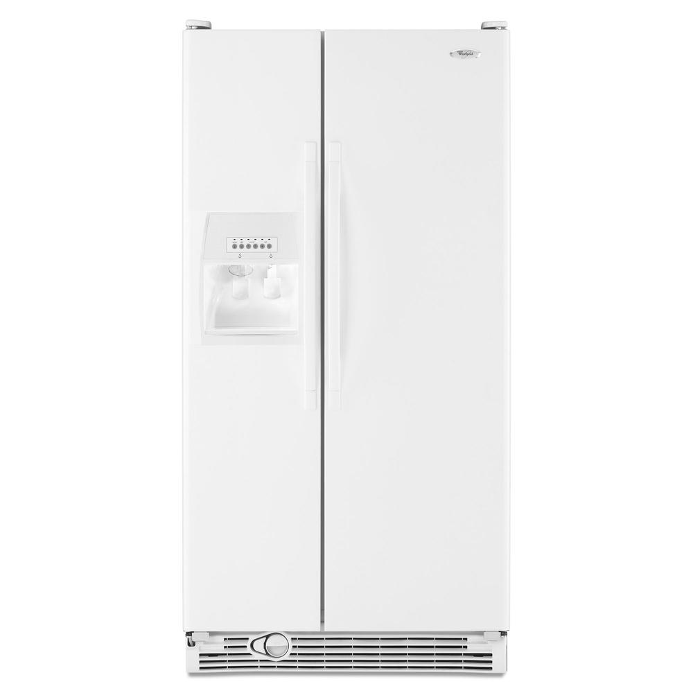25.1 cu. ft. Side-By-Side Refrigerator - White