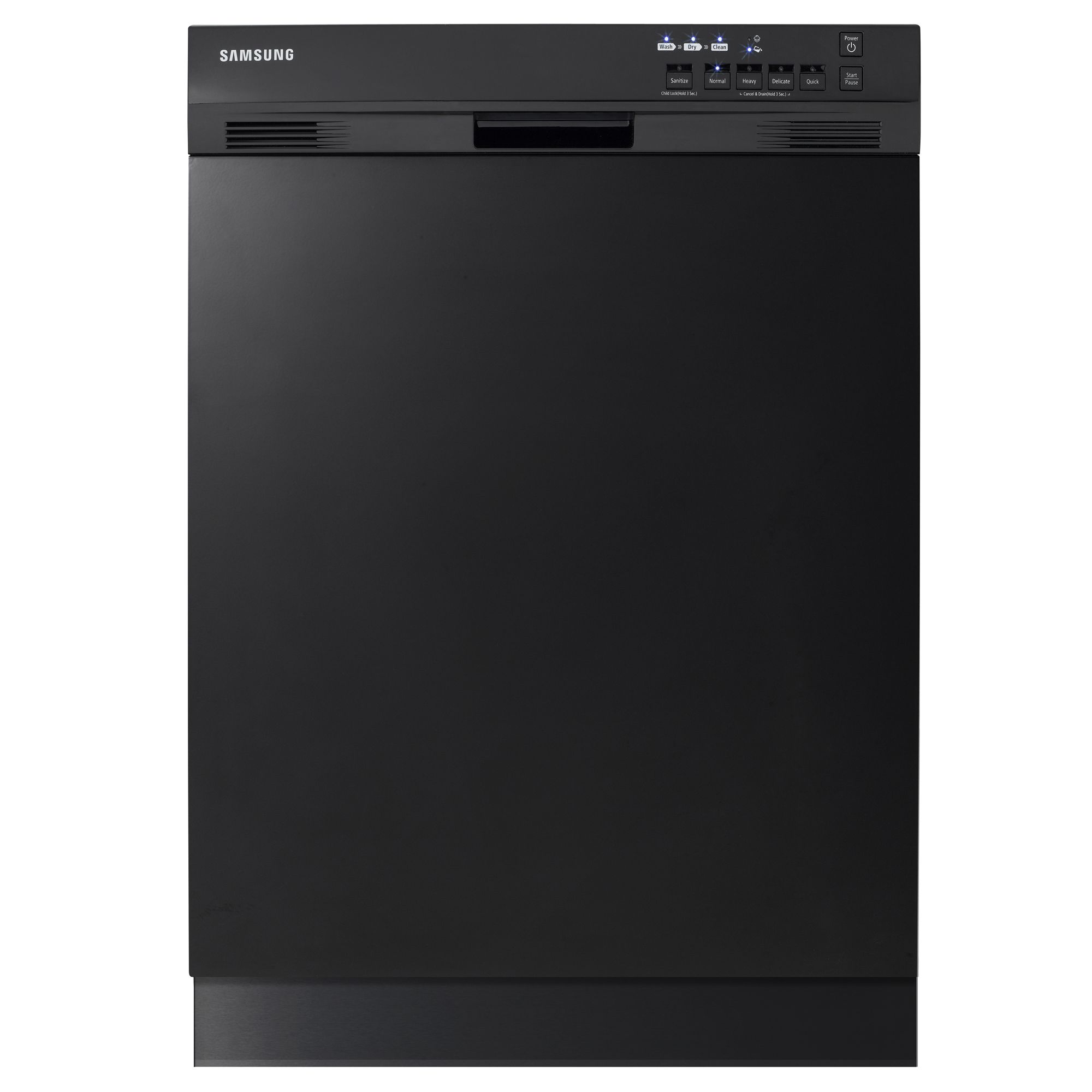 329.99 Samsung 24 in. BuiltIn Dishwasher (Model DMT300RFB) Big