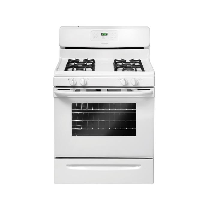 Frigidaire FFGF3023LW 5.0 cu. ft. Freestanding Gas Range White Sears Outlet