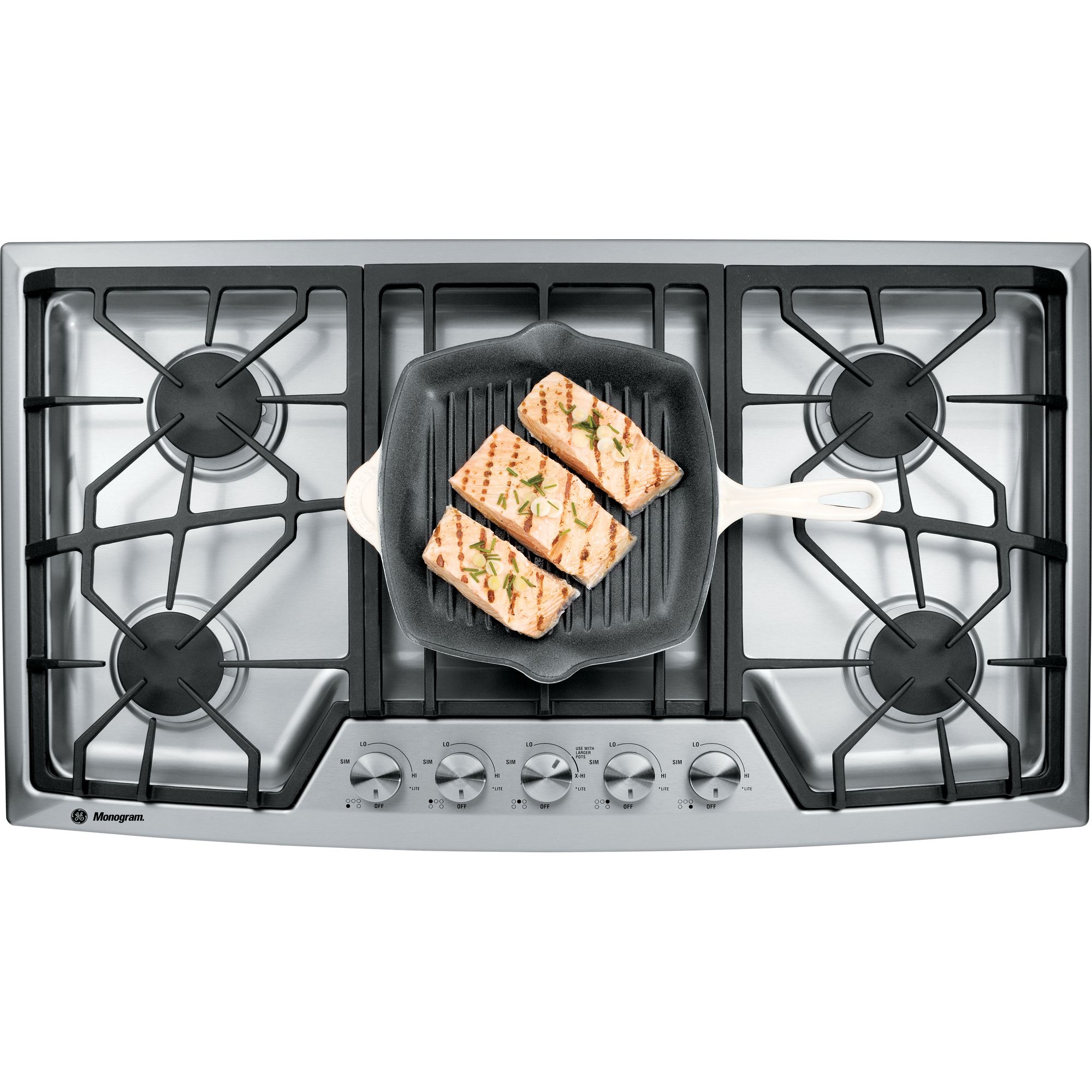GE Monogram 36 in. Gas Cooktop