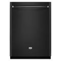 24 in. JetClean&reg; Plus Built-In Dishwasher with SteamClean Option - Black