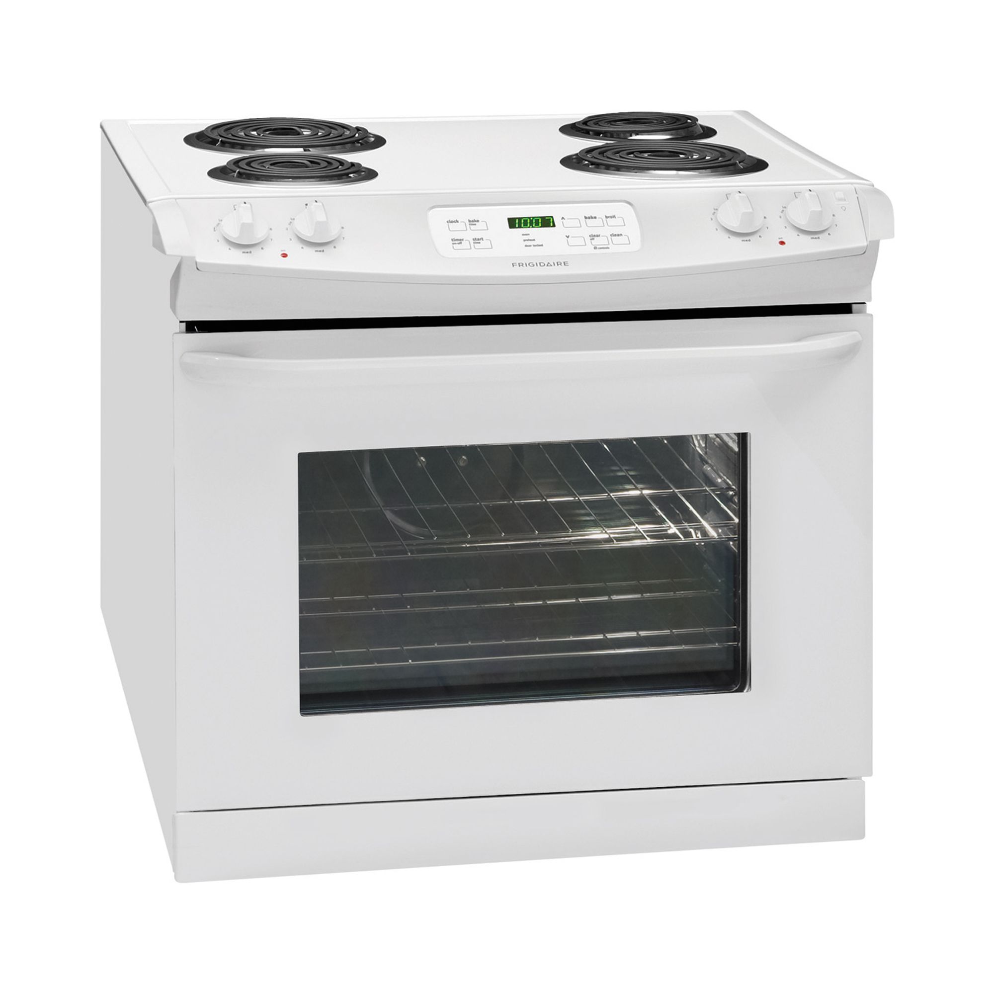 Frigidaire FFED3005LW 30" DropIn Electric Range w/ Coil Cooktop