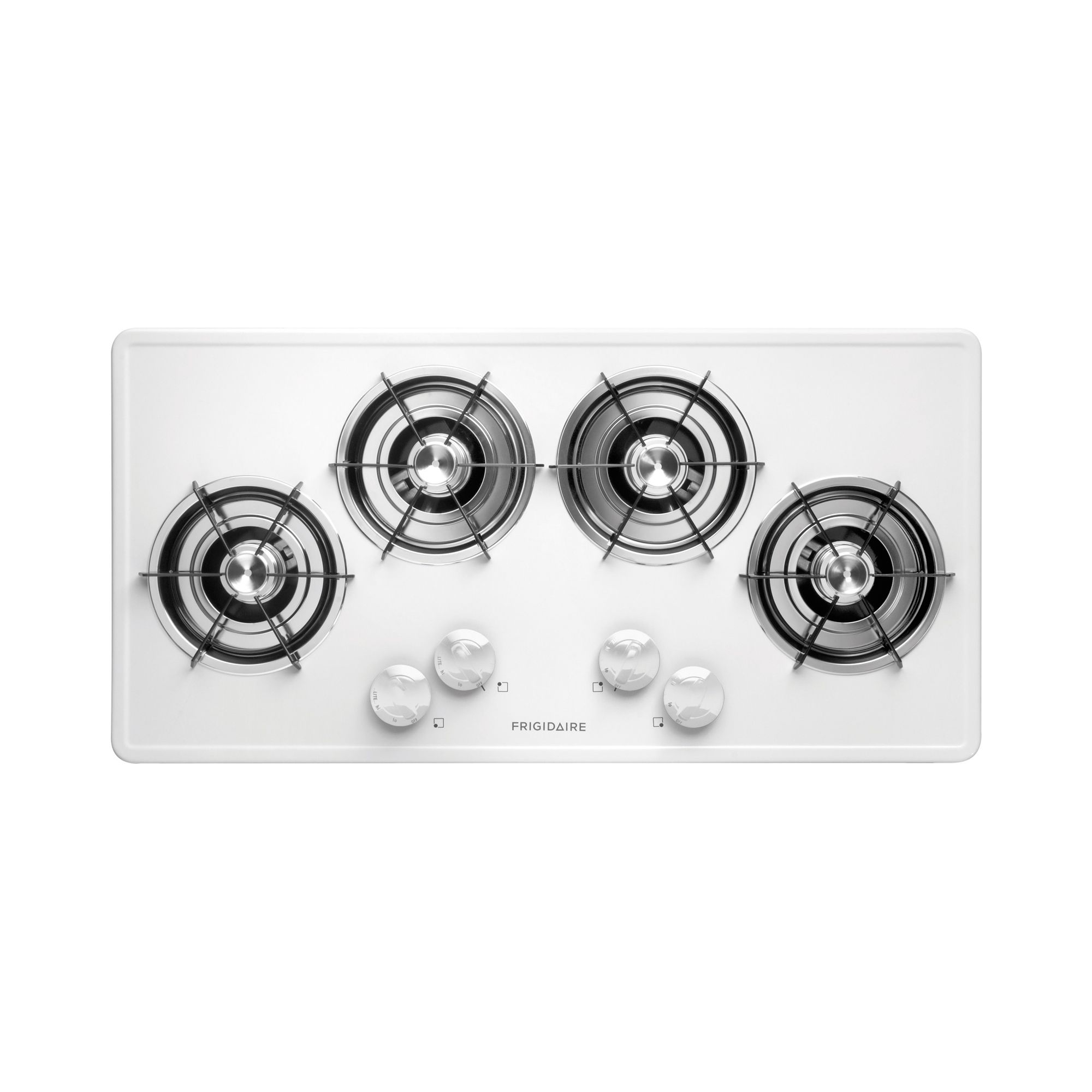 Frigidaire - 36 Built-In Gas Cooktop - White