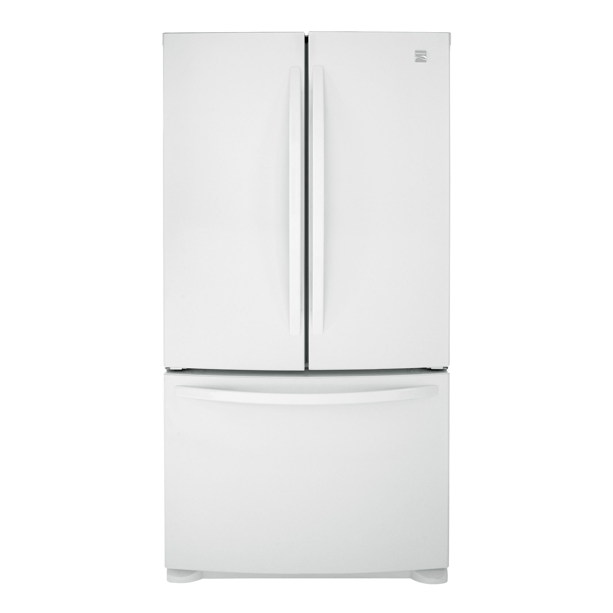 Kenmore 25.0 cu. ft. French Door Bottom-Freezer Refrigerator - White