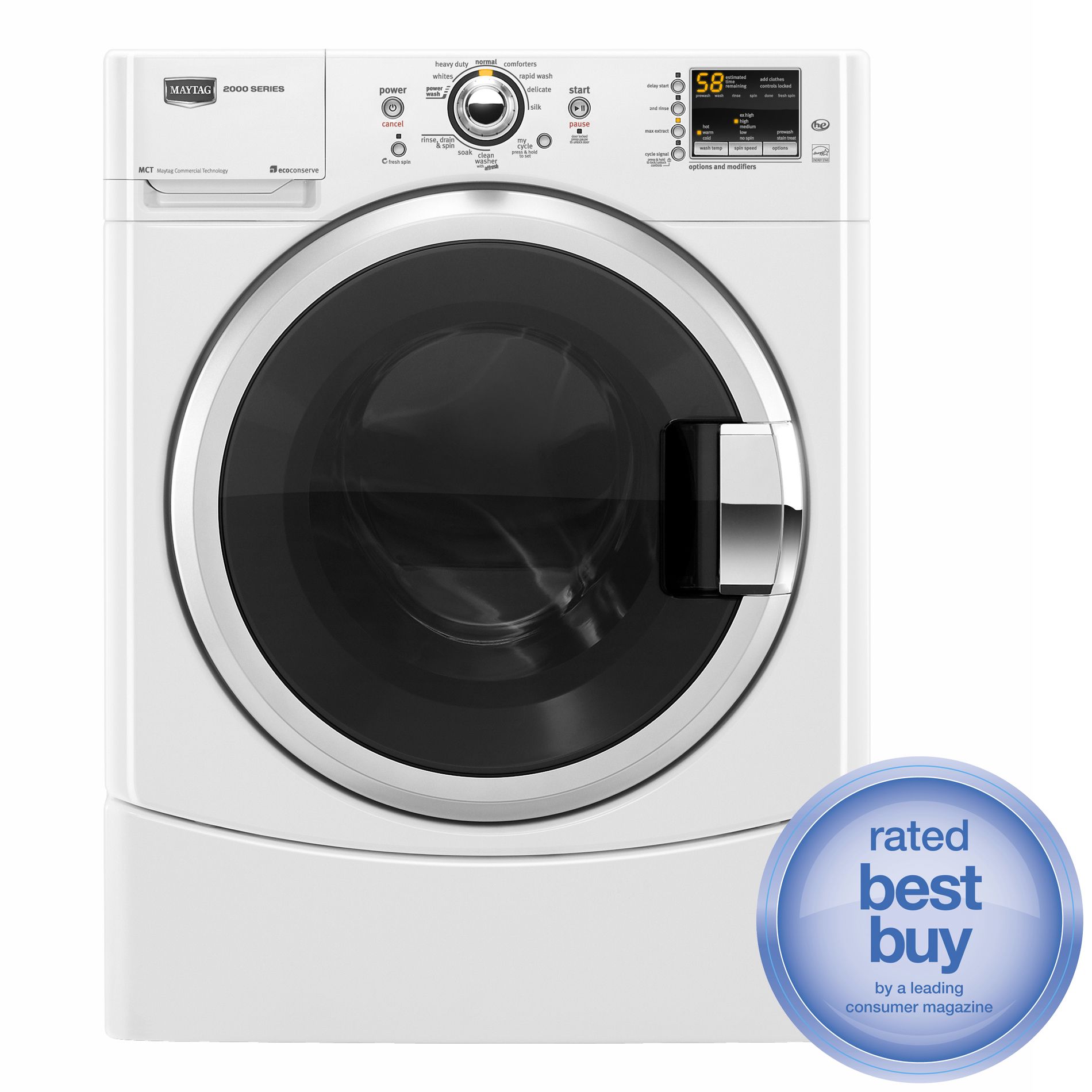 3.5 cu. ft. Front Load Washer (MHWE200XW)