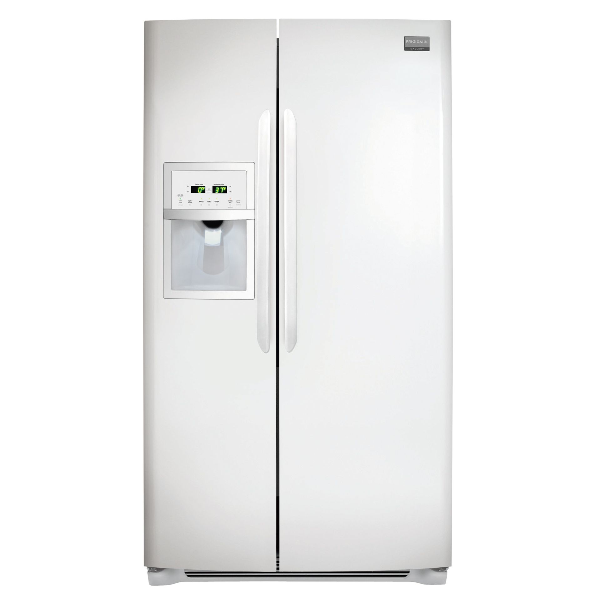 Frigidaire Gallery 26.0 Cu. Ft. Sidebyside Refrigerator Pearl White