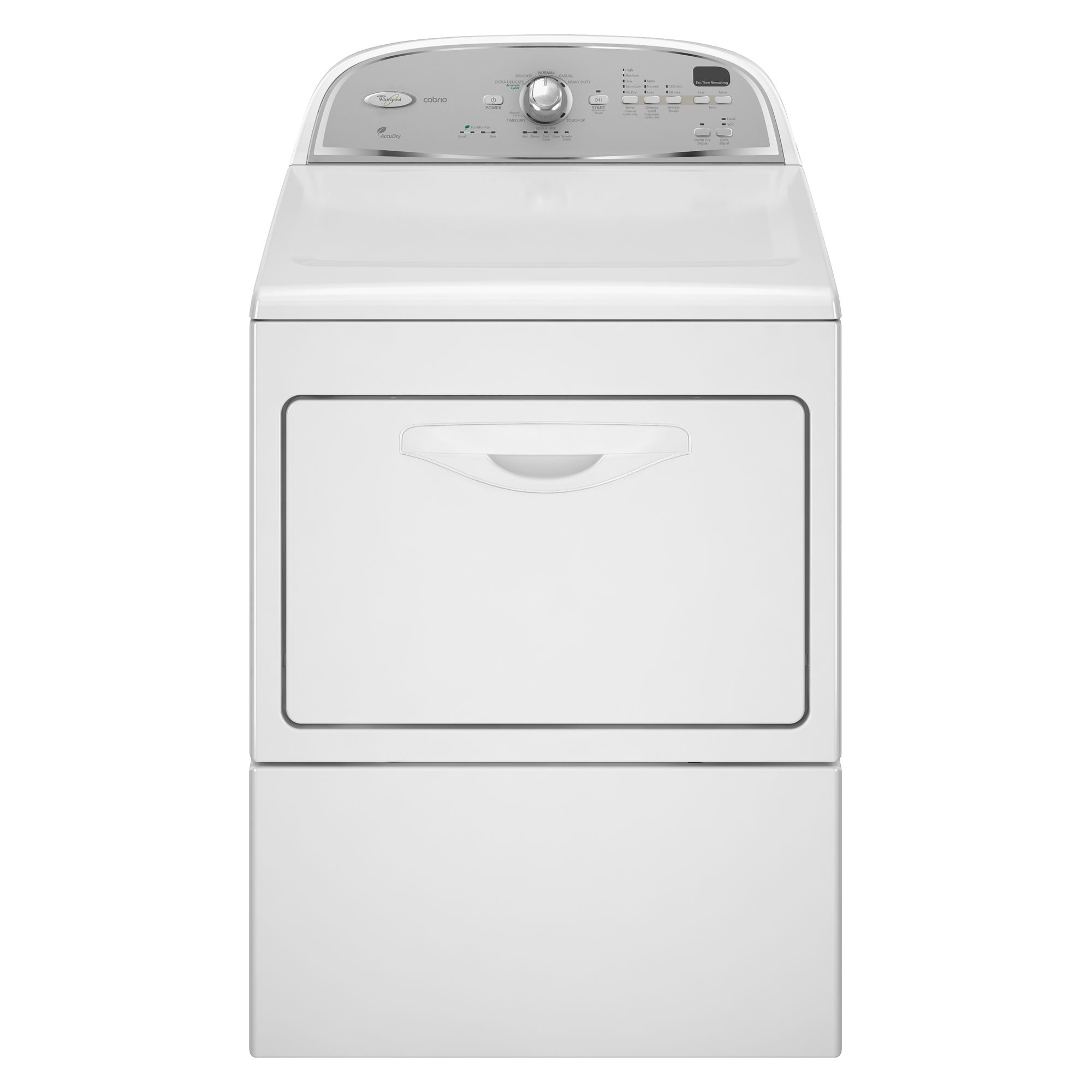 Whirlpool 7.4 cu. ft. Cabrio Electric Dryer - White 7.0 cu. ft. and greater