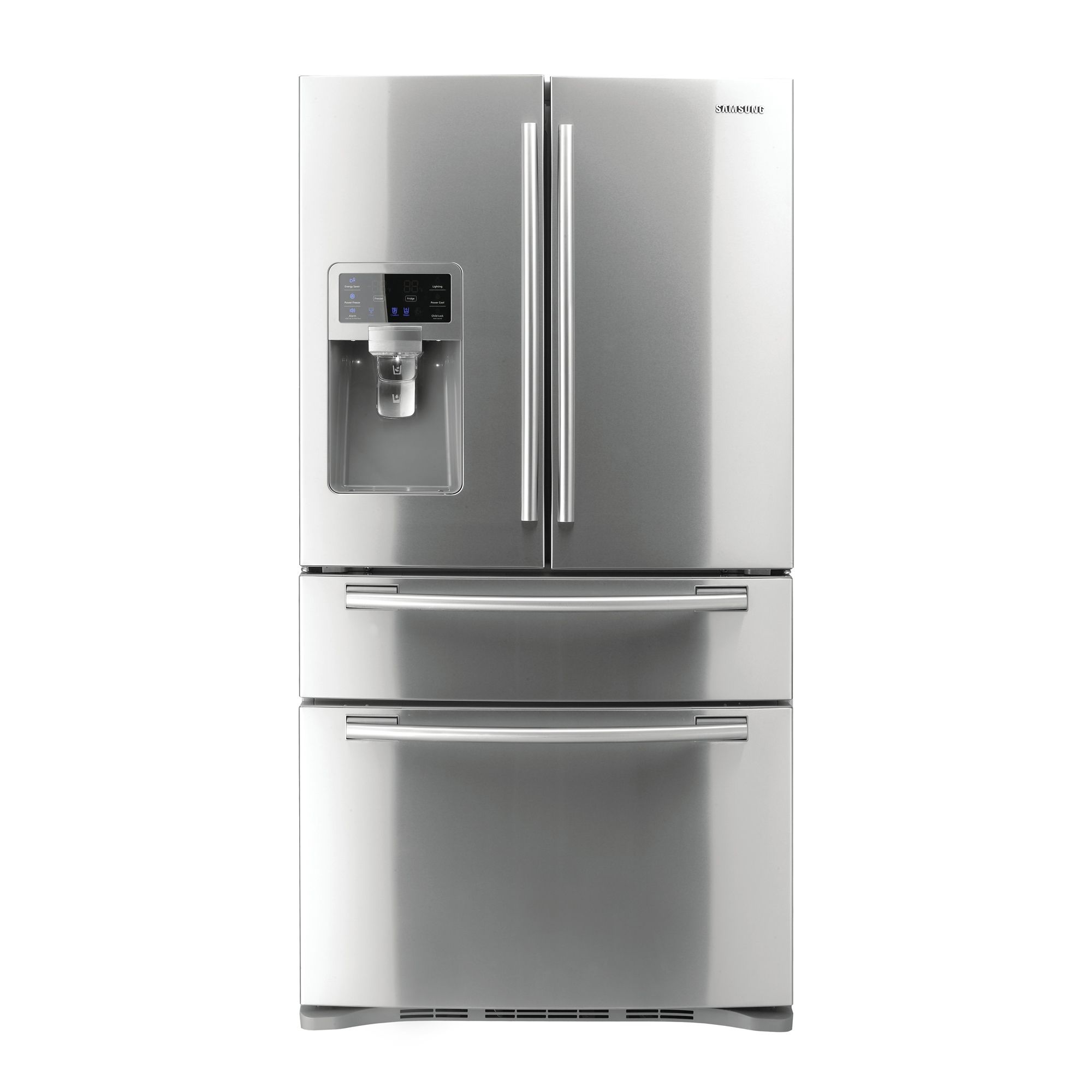 Samsung 28 cu. ft. French-Door Refrigerator w/ Counter-Height Drawer - Stainless Steel