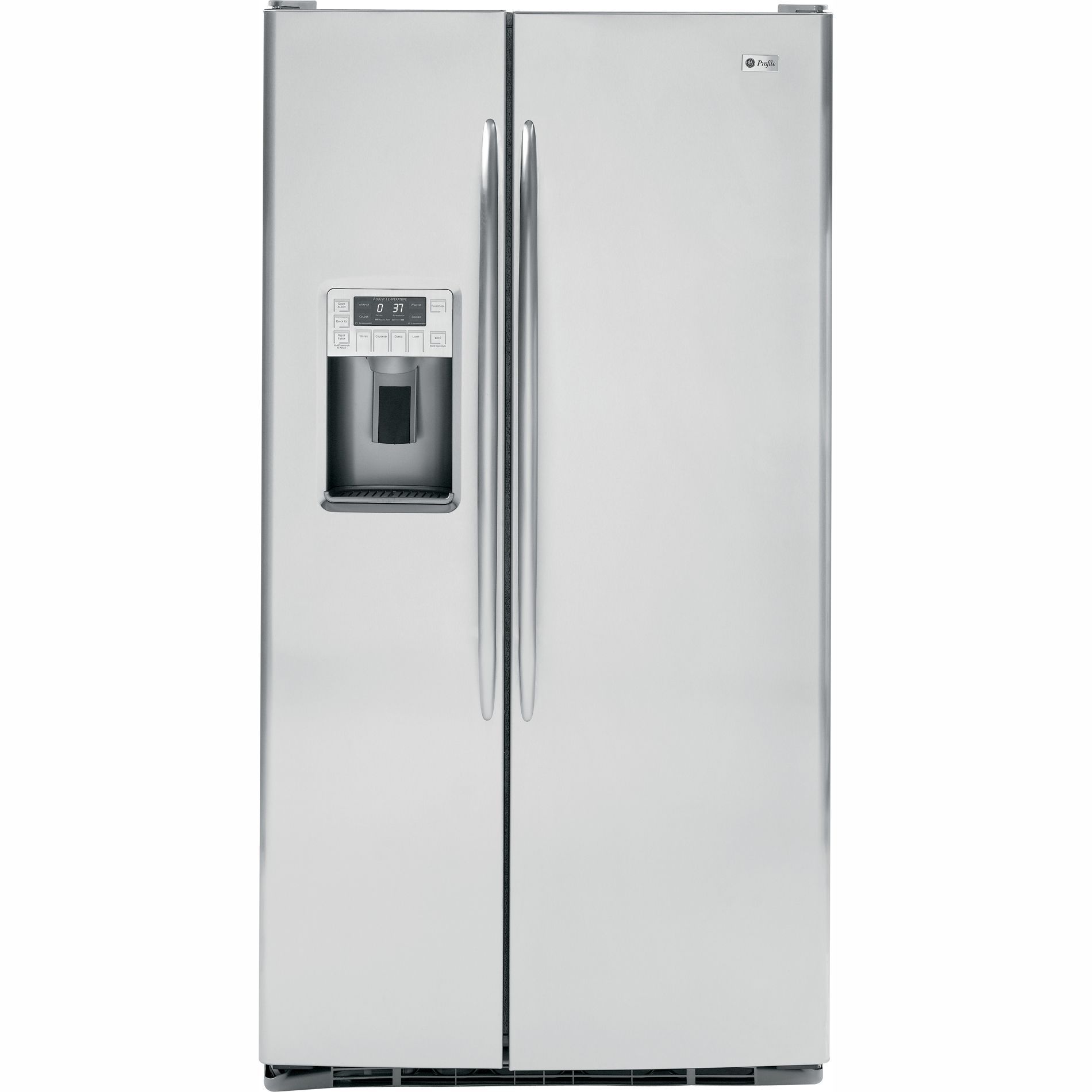 GE Profile Series 29.1 cu. ft. Side-By-Side Refrigerator Stainless Steel