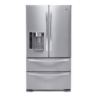 LG 20.5 cu. ft. Counter-Depth French-Door Bottom-Freezer ...