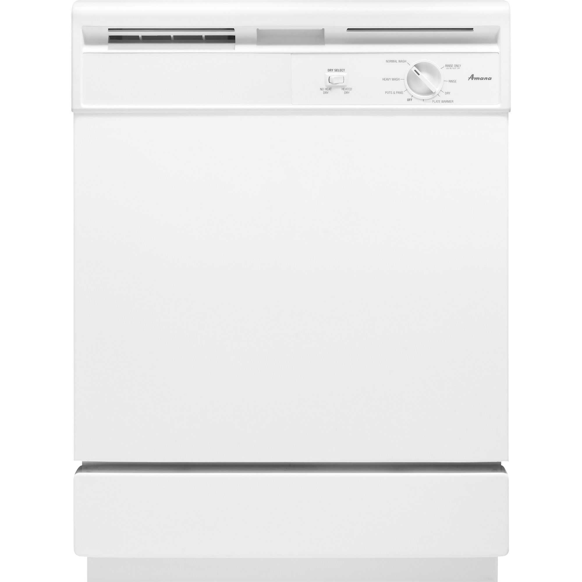 24 in. Built-In Dishwasher - White