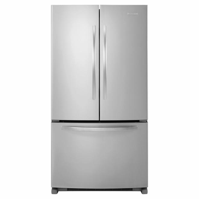 KitchenAid KBFS25EWMS 24.8 cu. ft. FrenchDoor BottomFreezer