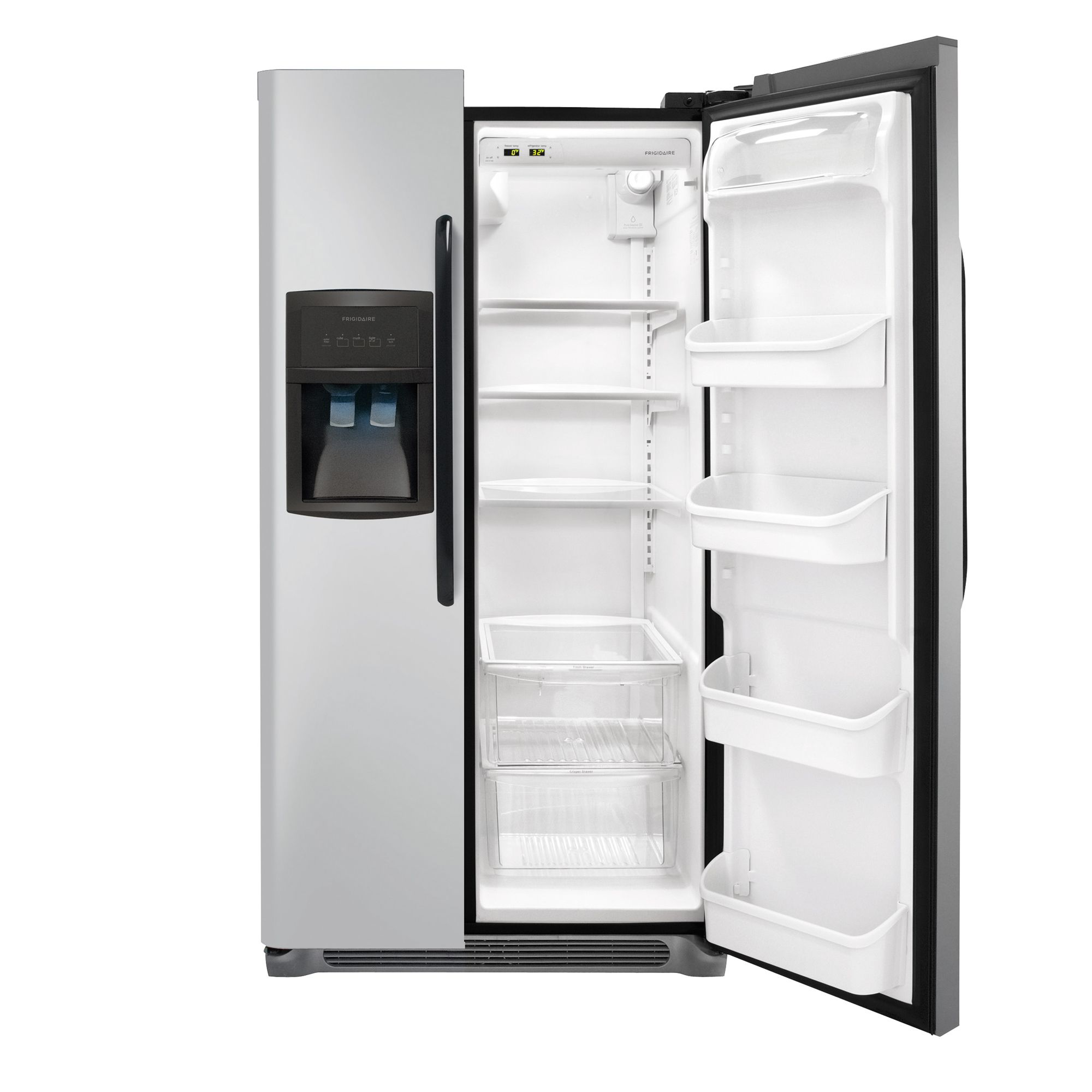 Frigidaire 22.6 cu. ft. Side-by-Side Refrigerator Metallic