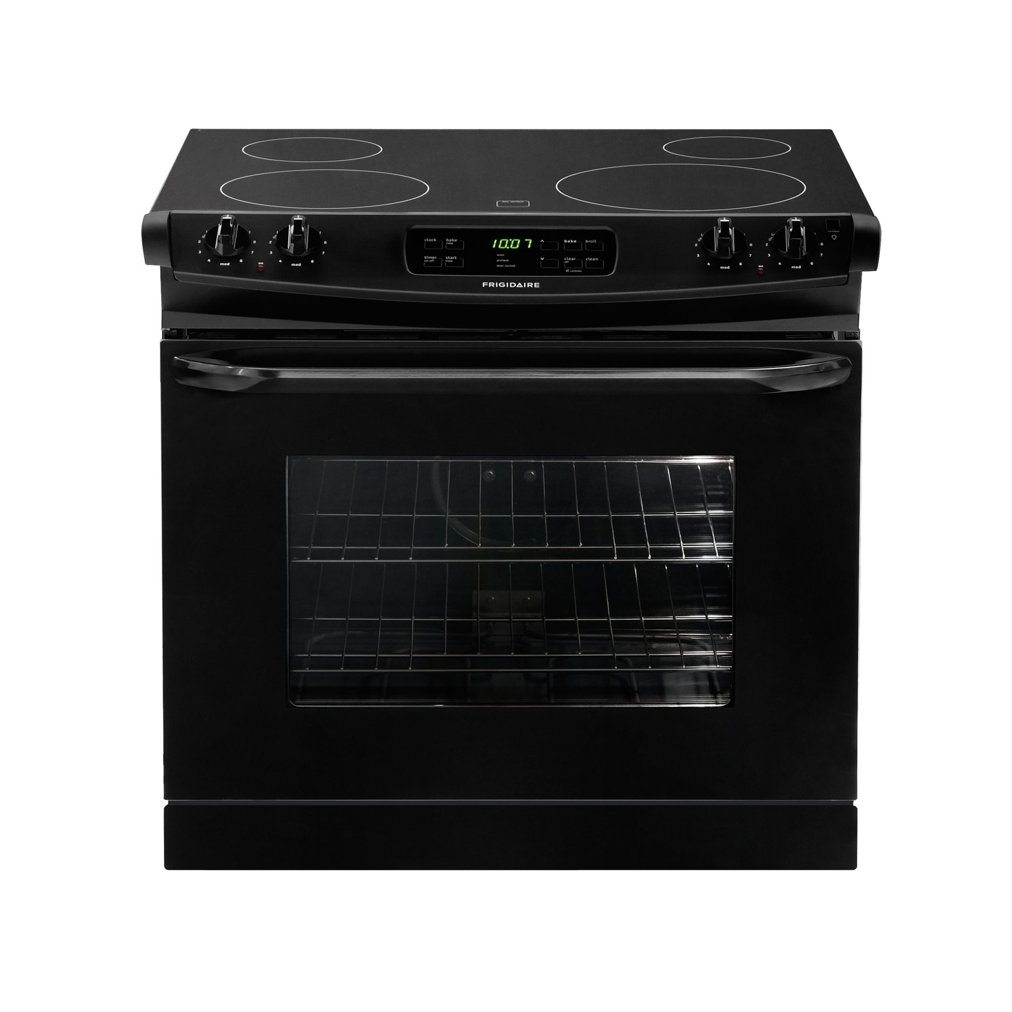 Frigidaire FFED3025LB 30" SelfClean DropIn Electric Range Black