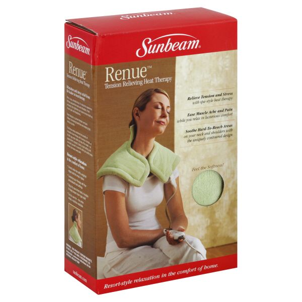 Sunbeam Renue Heat Therapy, Tension Relieving, 1 pad