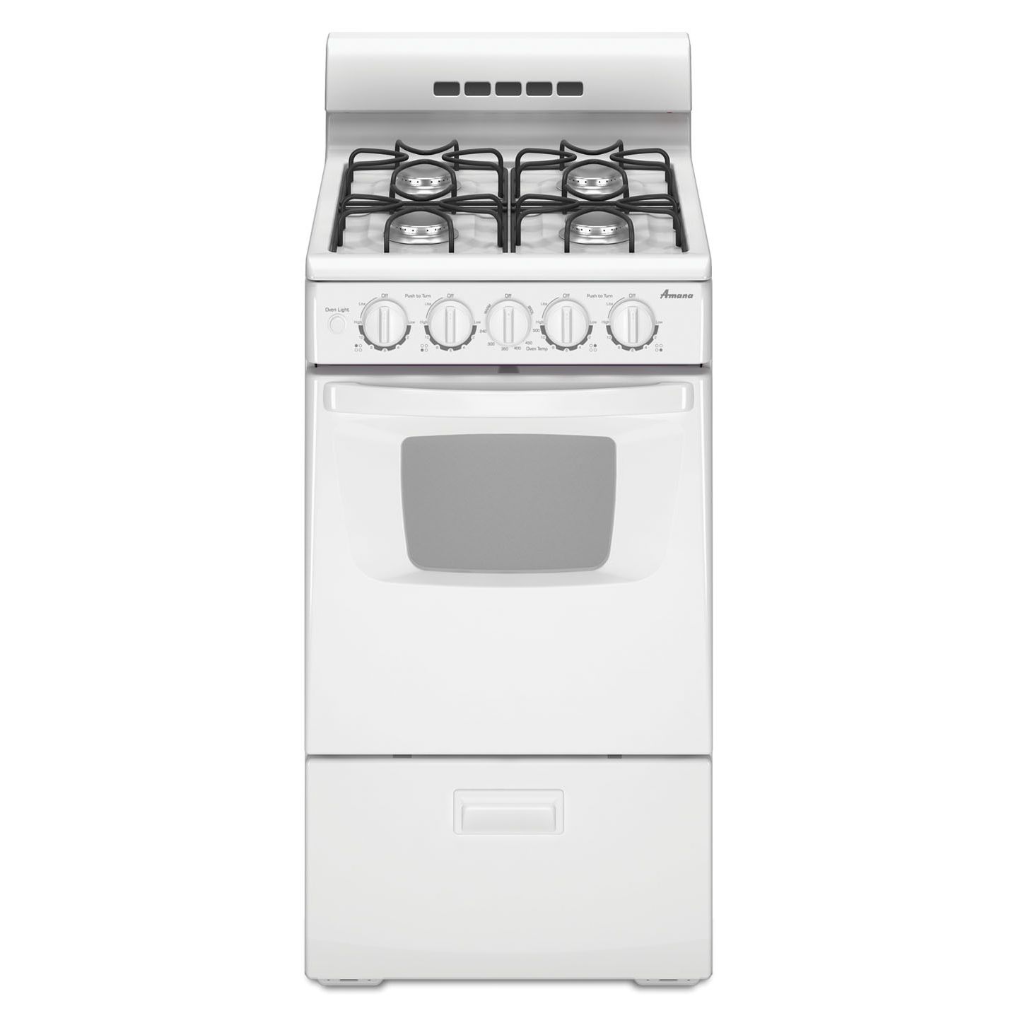 Amana AGG222VDW 2 6 cu ft 20" Gas Range
