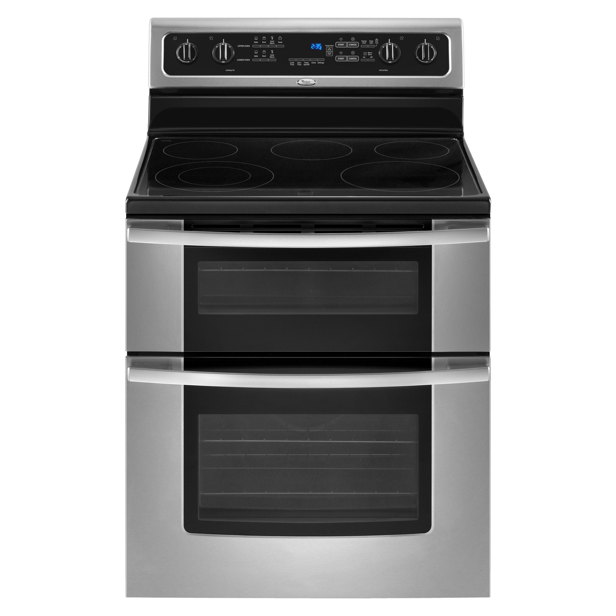 Whirlpool Gold GGE388LXS 6.7 cu. ft. DoubleOven Electric Range