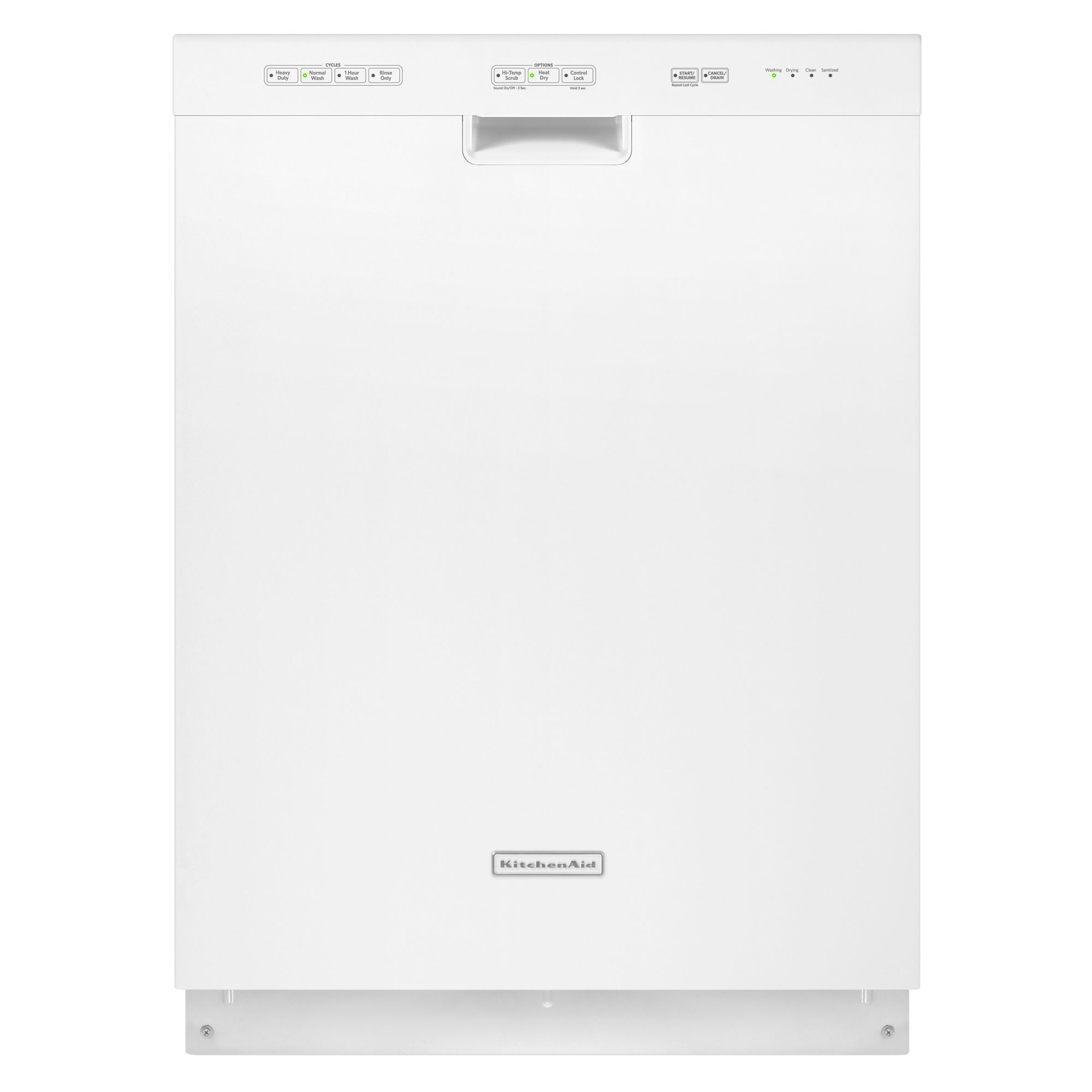 KitchenAid KUDC10IXWH 24" BuiltIn Dishwasher Sears Outlet