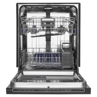 KitchenAid KUDS30FXBL Superba 24" Built-In Dishwasher w ...