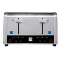 4-Slice Toaster, Brushed Aluminum/Stainless Steel
