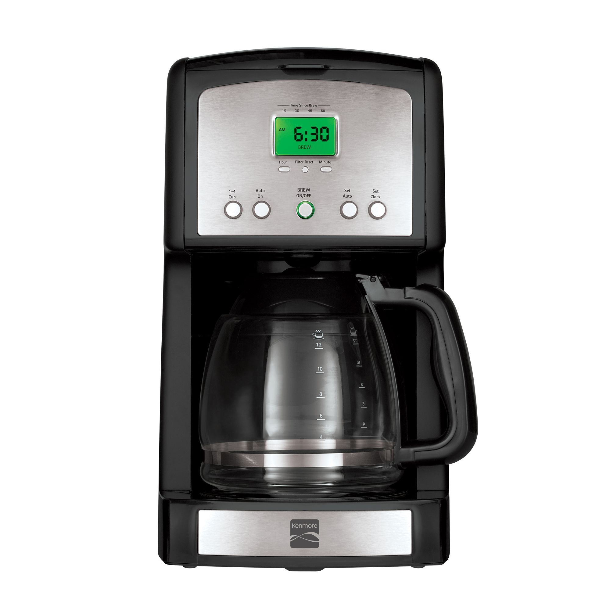 Kenmore - 238010 - 12-Cup Drip Coffeemaker, Black Sears Outlet