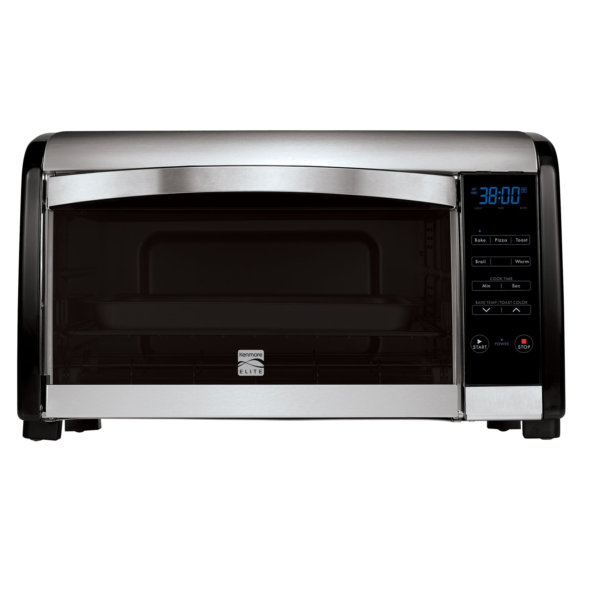 Kenmore Elite Elite&reg; Infrared ConvectionToaster Oven, Black/Stainless Steel at Sears.com