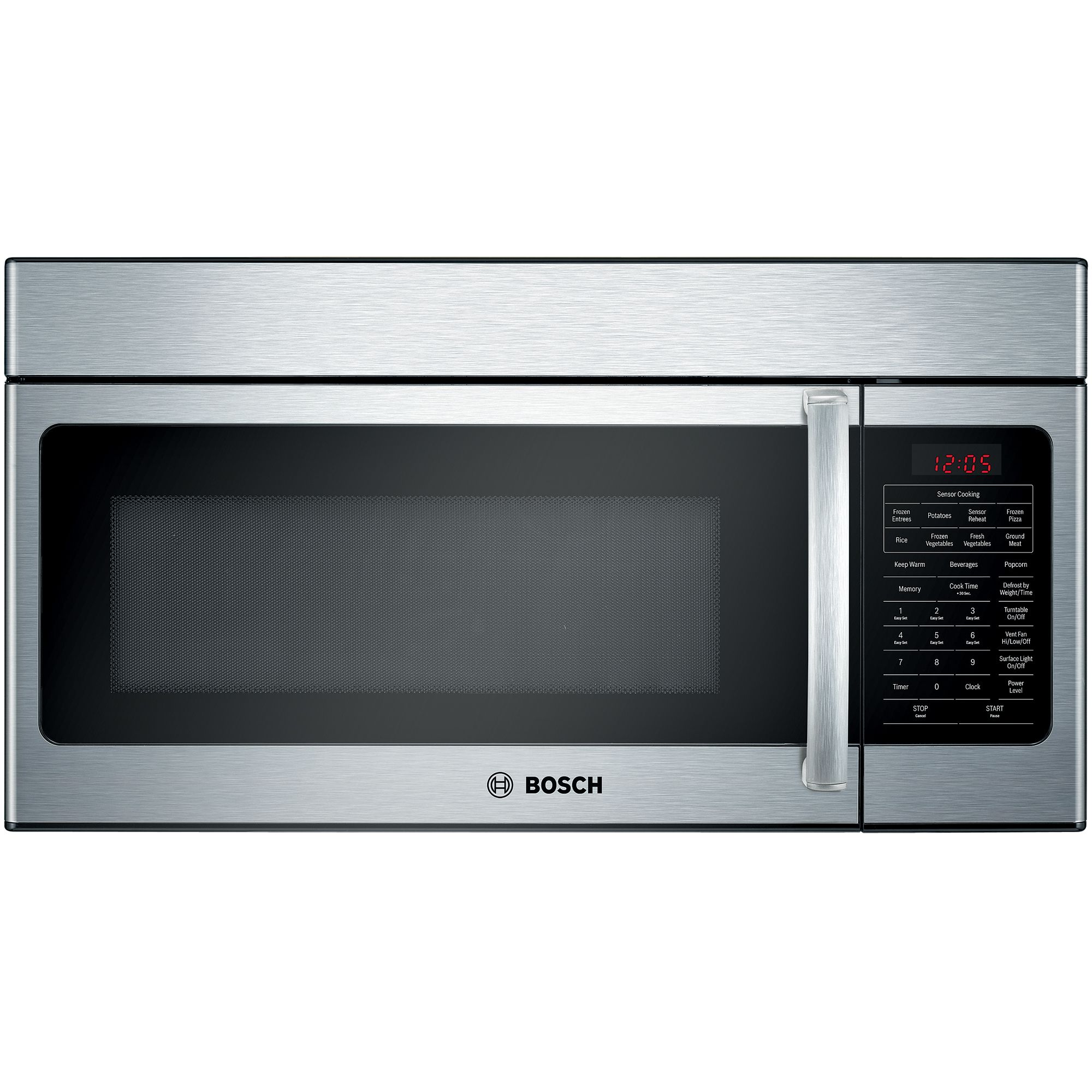 Bosch 30 1.7 cu. ft. Microhood Combination Microwave Oven Stainless Steel