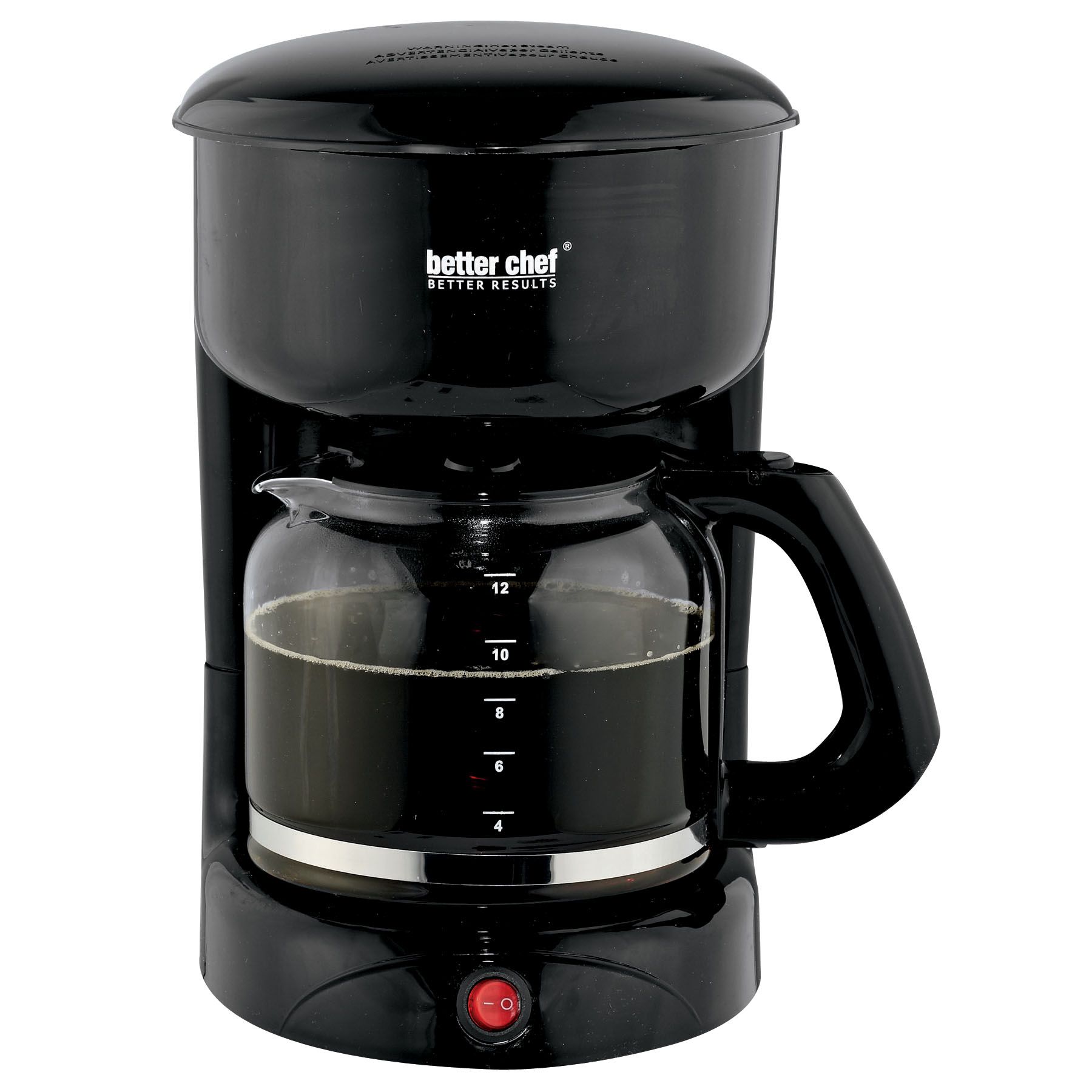 Better Chef 12 Cup Coffeemaker, Black - Appliances - Small ...