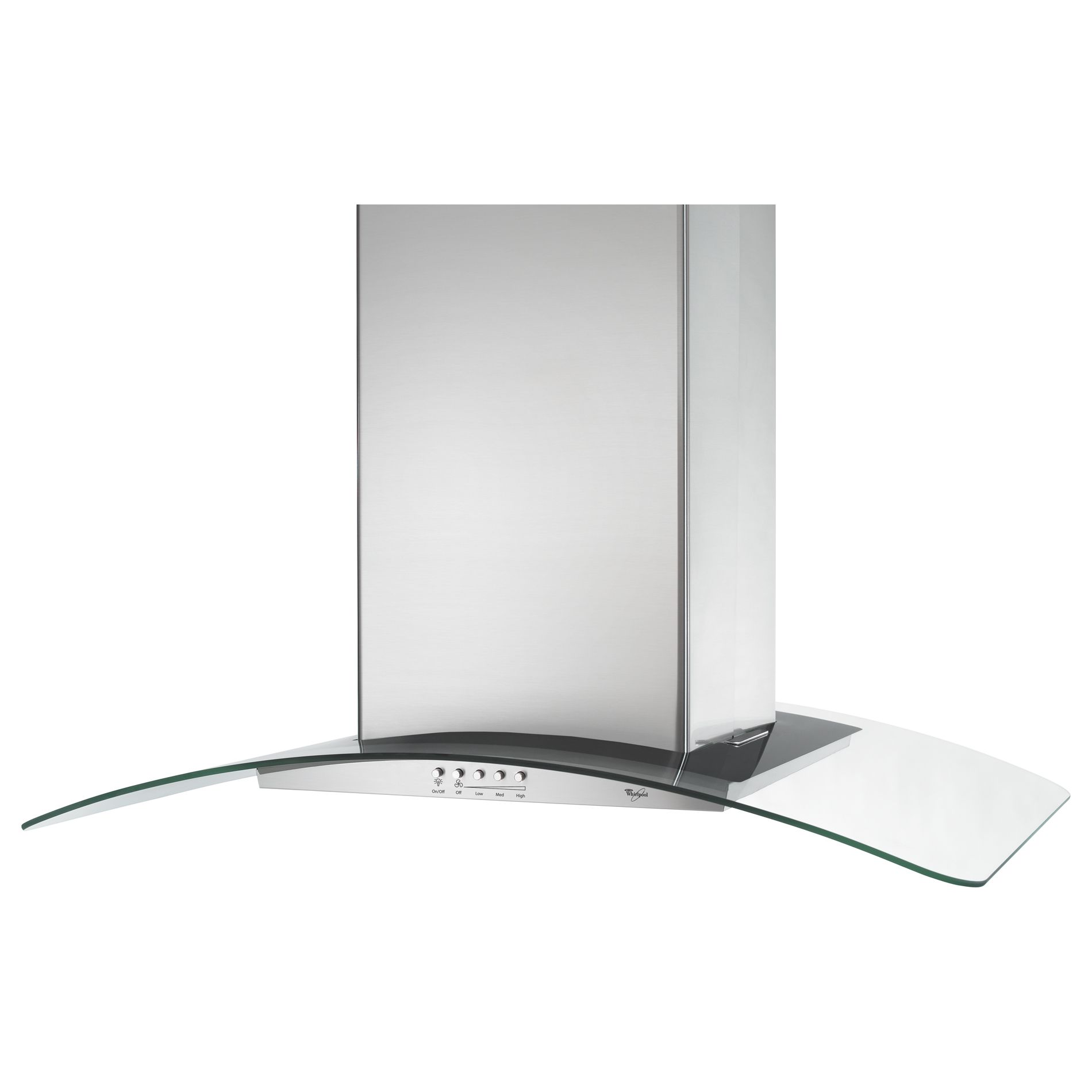 Whirlpool 36″ Islandmount Glass Canopy Hood Camiveo