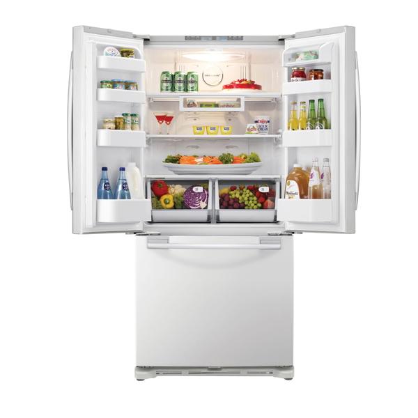 Samsung French door refrigerator 18 cu. ft. RF197ACWP Sears
