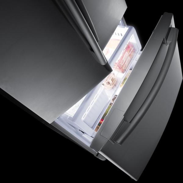 Samsung French door refrigerator 18 cu. ft. RF197ACRS Sears