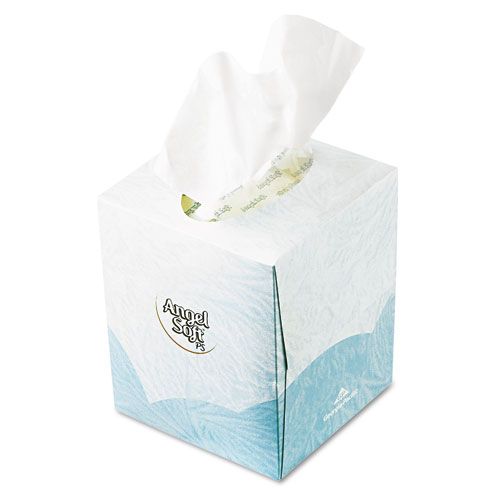Angel Soft ps® Premium White Facial Tissue                                                                                  at mygofer.com