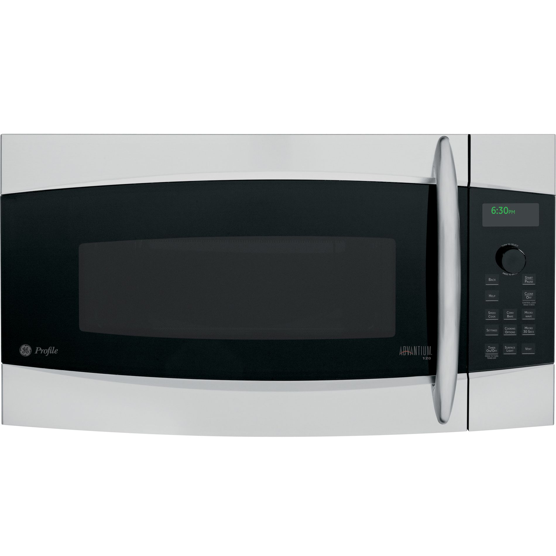 GE Profile PSA1201RSS Profile™ Series Advantium® 30" 1.7 cu. ft. Microhood Combination