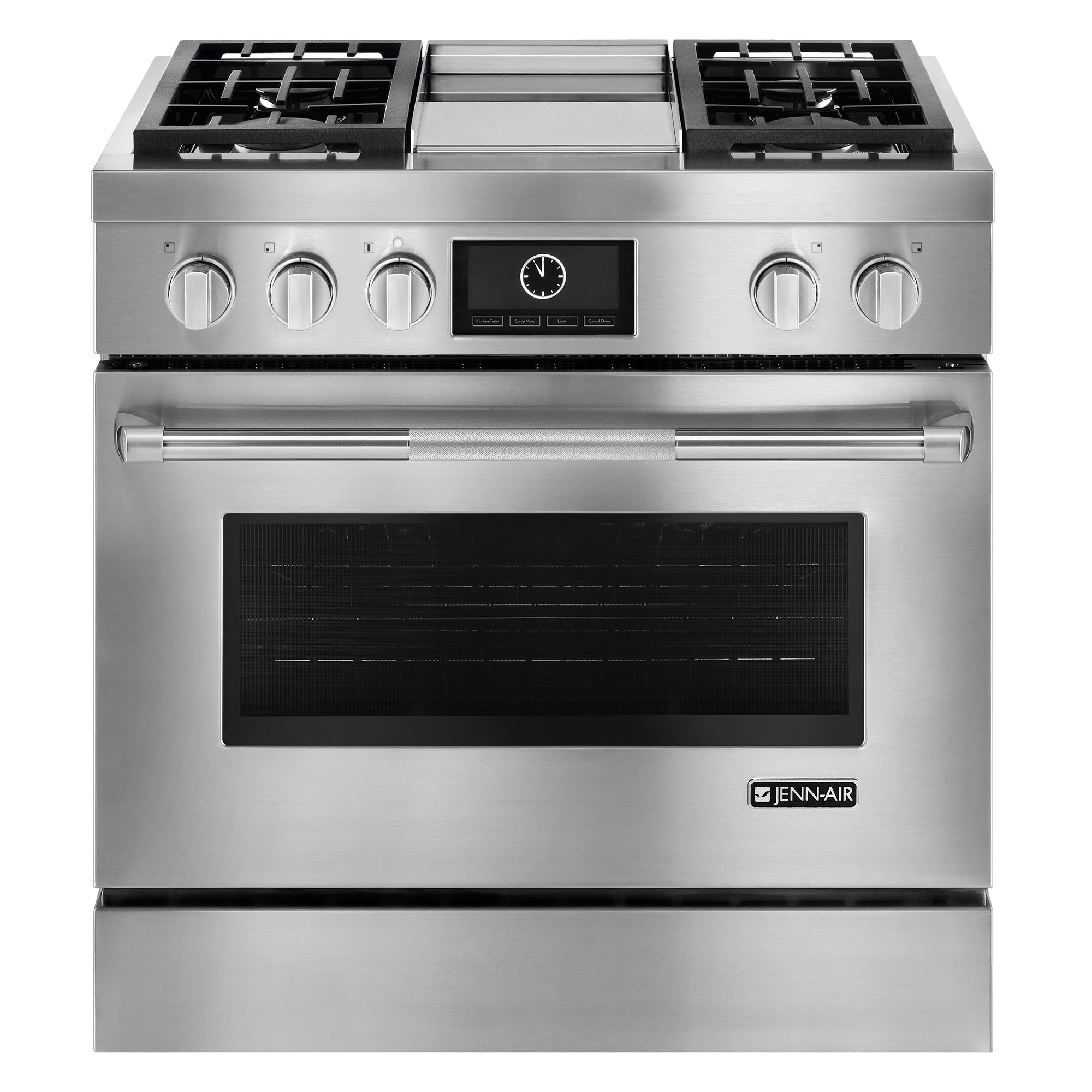 Jenn-Air 36" Pro-Style&trade; Stainless Dual-Fuel Range w/ Convection at Sears.com