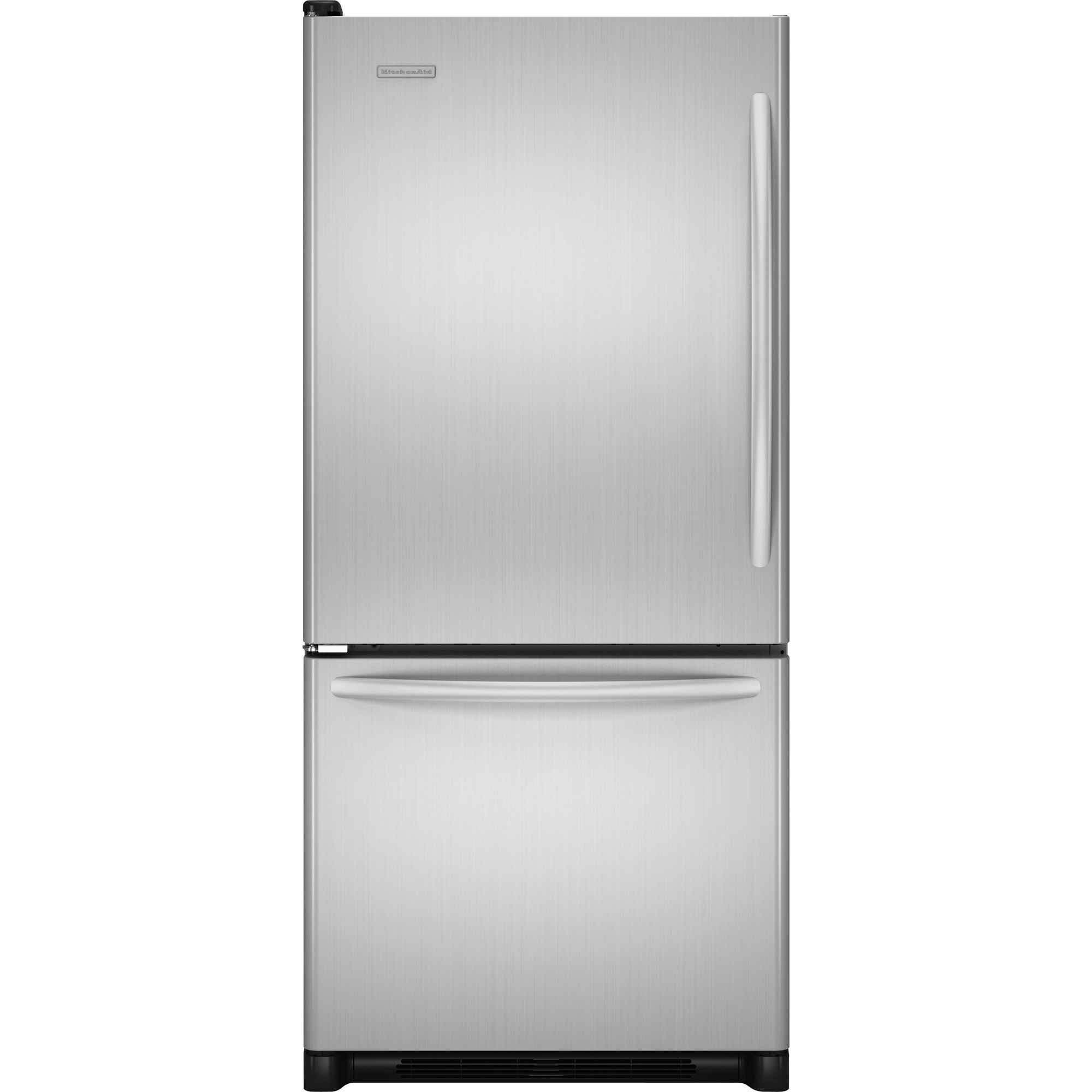 KitchenAid KBLS19KTMS 18.5 cu. ft. SingleDoor BottomFreezer