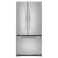21.9 cu. ft. French-Door Bottom-Freezer Refrigerator w/Internal Dispenser - Stainless Steel
