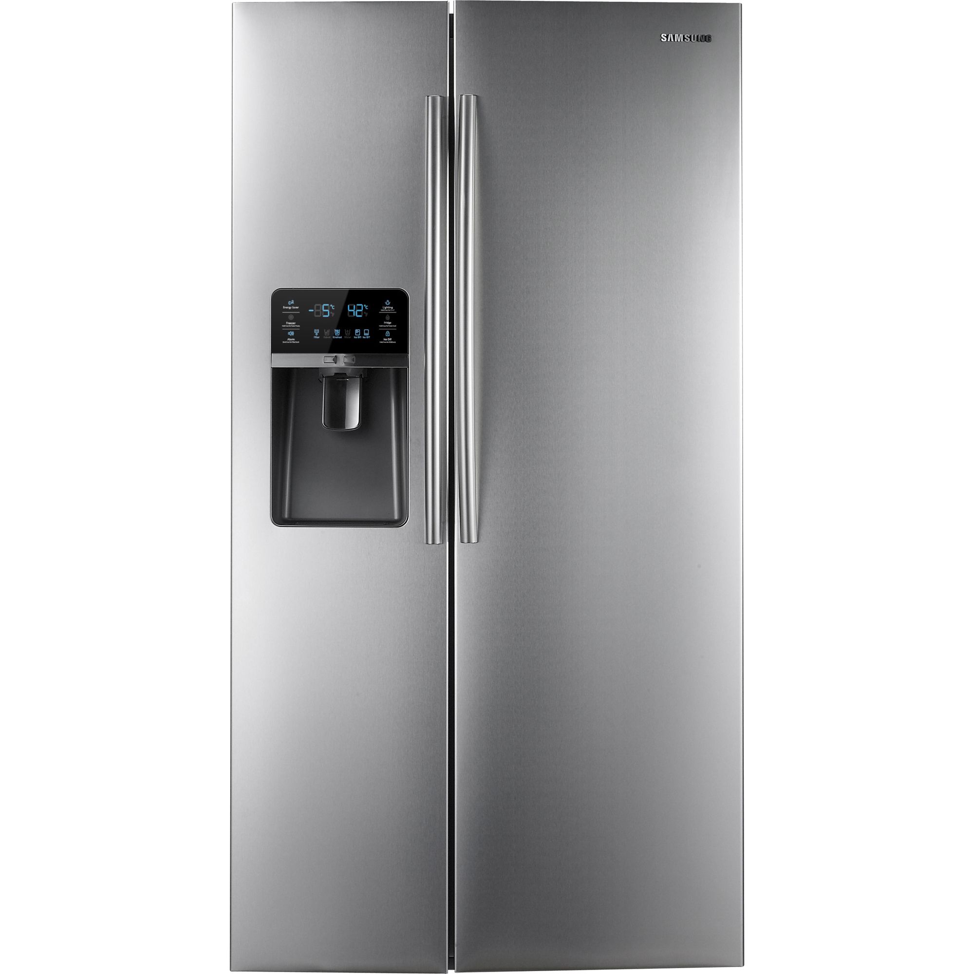 Samsung 30.0 cu. ft. Side-by-Side Refrigerator Stainless Steel | Shop Samsung Side By Side Stainless Steel Refrigerator
