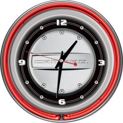 Trademark Camaro 14 Inch Neon Clock at Kmart.com