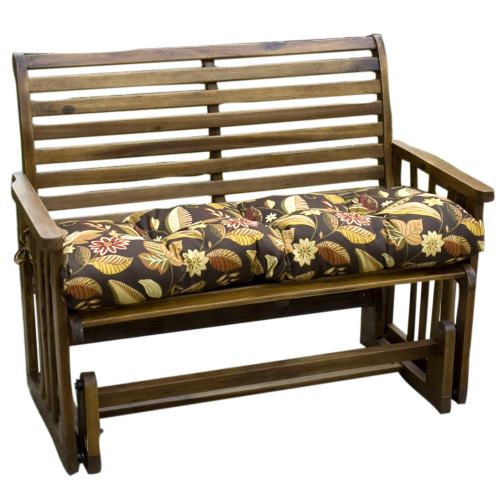 Greendale Home Fashions 46 inch Outdoor Swing/Bench Cushion, Sykworks Russett at Kmart.com