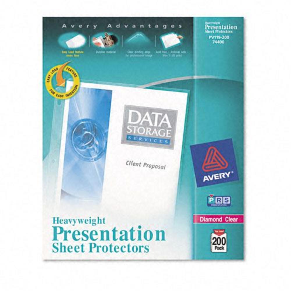 Diamond Clear Easy Load Sheet Protector