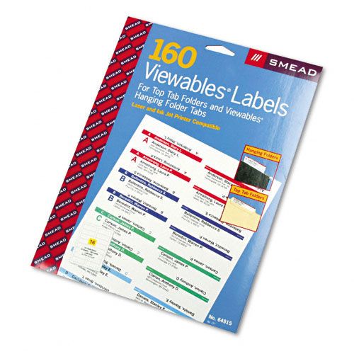 Smead Viewables 3-1/2" Color Label Refills, White at Kmart.com